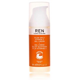 REN Glow Daily Vitamin C Gel Cream увлажняющий и осветляющий крем для лица с витамином С