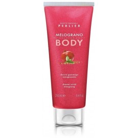 Perlier Energizing Pomegranate Shower Scrub energizuojantis kūno šveitiklis