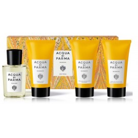 Acqua di Parma Barbiere набор (20 мл. EDC + 40 мл. очищающее средство + 40 мл. крем для бритья + 40 мл. крем для лица)