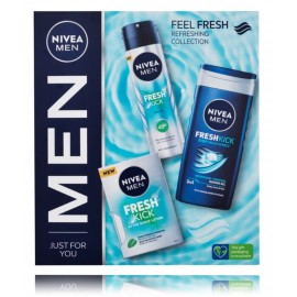 Nivea Men Feel Fresh набор для мужчин (лосьон после бритья 100 мл. + гель для душа 250 мл. + антиперспирант 150 мл.)