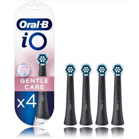 Oral-B iO Gentle Care Black vahetatavad elektrilised harjapead