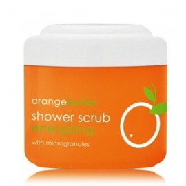 Ziaja Orange Butter Shower Scrub vidutinio grūdėtumo kūno šveitiklis su apelsinų sviestu