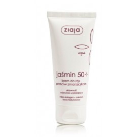 Ziaja Jasmin Hand Cream 50+ крем для рук против морщин для зрелой кожи