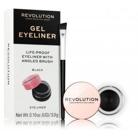 Makeup Revolution Gel Eyeliner Brush gelinis akių pravedimas su šepetėliu