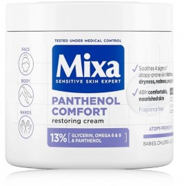 Mixa Panthenol Comfort Restoring Cream atkuriamasis kūno kremas