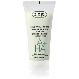 Ziaja Face Mask With Fruit Acids маска для лица с фруктовыми кислотами