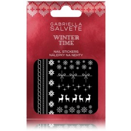 Gabriella Salvete Winter Time Nail Art Stickers lipdukai nagams