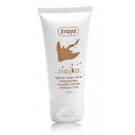 Ziaja Kids Ziajka Sun Face Cream SPF30 защитный крем для лица для детей от 3 месяцев