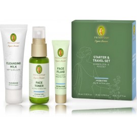 Primavera Hydrating Starter & Travel näohoolduskomplekt (puhastuspiim 25 ml. + näotoonik 28 ml. + näovedelik 8 ml.)