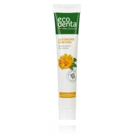 Ecodenta Super + Natural Oral Care Sensitivity Relief Toothpaste dantų pasta jautriems dantims su fluoru