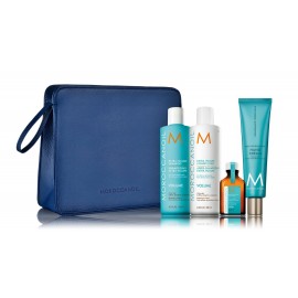 Moroccanoil Luminous Wonders Extra Volume набор (кондиционер 250 мл. + шампунь 250 мл. + крем 100 мл. + косметичка)