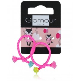 Glamour Style Kids Pink Neon резинки для волос для девочек