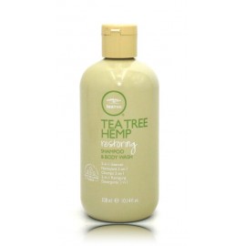 Paul Mitchell Tea Tree Hemp Restoring Shampoo & Body Wash šampūnas ir prausiklis