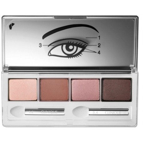 Clinique All About Eyes Quads lauvärv 06 Pink Chocolate