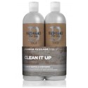 Tigi Bed Head For Men Clean Up komplekt meestele (750 ml šampoon + 750 ml palsam)