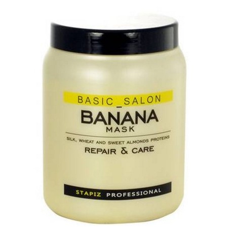 Stapiz Basic Salon Banana mask kahjustatud juustele 1000 ml