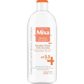 Mixa Cleansing Micellar Water mitsellaarvesi kuivale/tundlikule nahale 400 ml