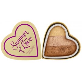 Makeup Revolution I Love Makeup Heart Bronzer päikesepuuder Hot Summer Of Love 10 g