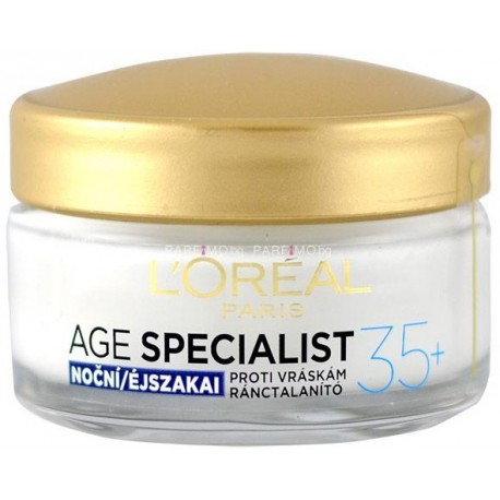 L'oreal Age Specialist 35+ kortsudevastane öökreem 50 ml