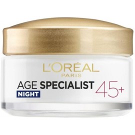 Loreal Age Specialist 45+ ночной крем от морщин 50 мл.