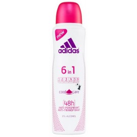 Adidas 6in1 sprei-deodorant naistele 150 ml