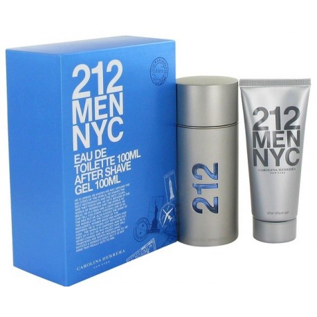 Carolina Herrera 212 komplekt meestele (100 ml EDT + 100 ml habemeajamisjärgne palsam)