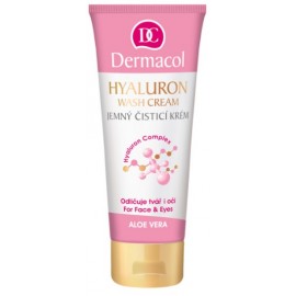 Dermacol Hyalluron Therapy Wash Cream pesukreem näole ja silmaümbrusele 100 ml