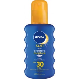 Nivea Sun Protect & Moisture Увлажняющий спрей солнцезащитный с SPF30 200 мл.