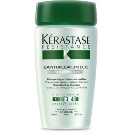 Kérastase Resistance Bain De Force Architecte šampoon väga kahjustatud juustele