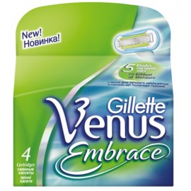 Gillette Venus Embrace бритвенные головки 4 шт