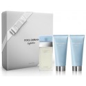 Dolce & Gabbana Light Blue komplekt naistele (100 ml EDT + 100 ml ihupiim + 100 ml dušigeel)