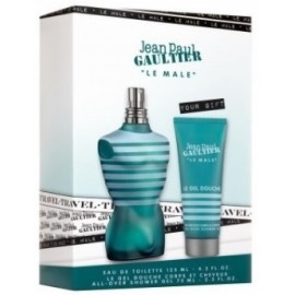 Jean Paul Gaultier Le Male komplekt meestele (125 ml EDT + 75 ml dušigeel)