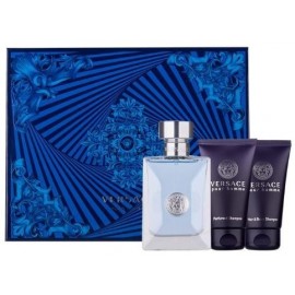 Versace pour Homme komplekt meestele (50 ml EDT + 50 ml dušigeel + 50 ml šampoon)