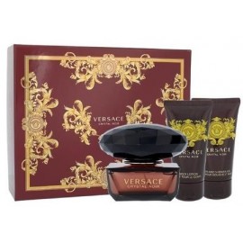 Versace Crystal Noir komplekt naistele (50 ml EDT + 50 ml ihupiim + 50 ml dušigeel)