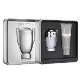 Paco Rabanne Invictus komplekt meestele (100 ml EDT + 100 ml dušigeel)