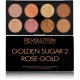 Makeup Revolution Ultra Blush&Contour põsepunapalett Golden Sugar 2 Rose Gold 13 g