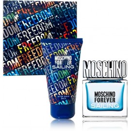 Moschino Forever Sailing komplekt meestele (30 ml EDT + 50 ml habemeajamisjärgne palsam)