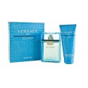 Versace Man Eau Fraiche набор для мужчин ( 100 мл. EDT + 100 мл. Гель для душа)