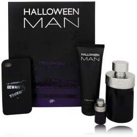 Jesus Del Pozo Halloween Man komplekt meestele (125 ml EDT + 4 ml EDT + 100 ml dušigeel + iPhone ümbris)