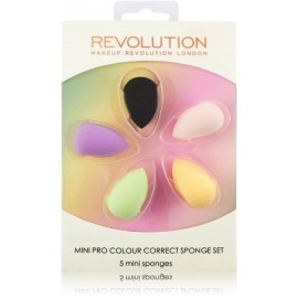 Makeup Revolution Mini Pro Colour Correct Sponge набор мини губок