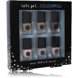 2K Let´s Get Colourful! Nudes Nail Polish Набор лаков для ногтей (6 x 5 мл.)