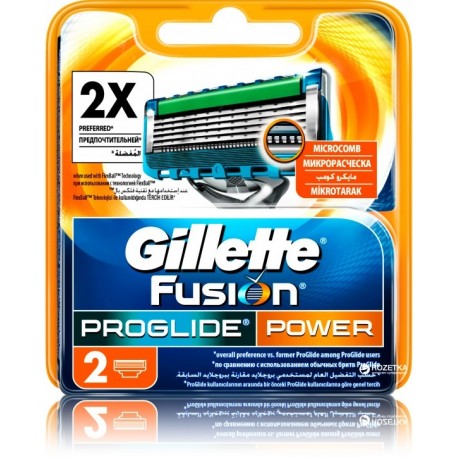 Gillette Fusion ProGlide Power бритвенные головки 8 шт