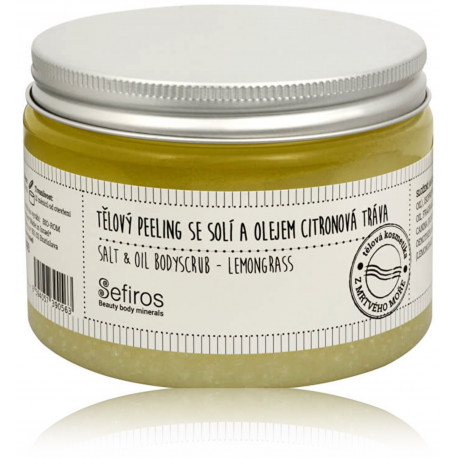 Sefiros Salt & Oil Bodyscrub Lemongrass kehakoorija 300 ml