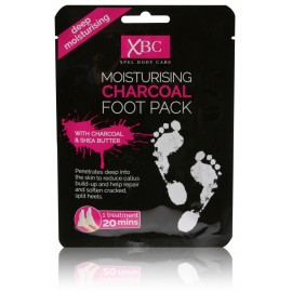 Маска для ног Xpel Cleansing Charcoal Foot с древесным углем