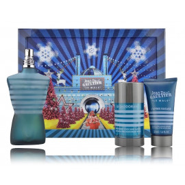 Jean Paul Gaultier Le Male komplekt meestele (125 ml EDT + 50 ml habemeajamisjärgne palsam + 75 g deodorant)