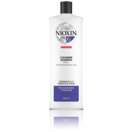 Nioxin System 6 juuste väljalangemise vastane šampoon keemiliselt kahjustatud juustele 1000 ml