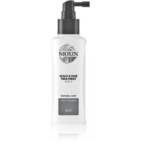 Nioxin System 1 Natural Hair Light Thinning средство интенсивного воздействия 100 мл.