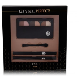 2K Let´s Get Perfect! набор теней для век (6,6 г теней + 2 карандаша для глаз)
