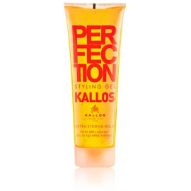 Kallos Perfection Gel Extra Strong tugevalt fikseeriv juukseviimistlusgeel 250 ml