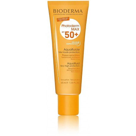 BIODERMA Photoderm Max SPF50 Aquafluid päikesekaitsevedelik 40 ml Light